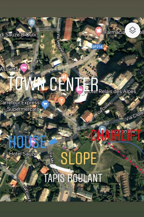 The Closest Location To The City Center And Chairlift Oulx Dış mekan fotoğraf
